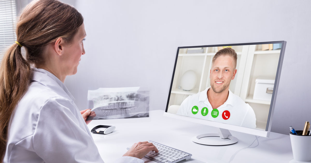 Virtual dental consultation - online video consultation with dental specialists